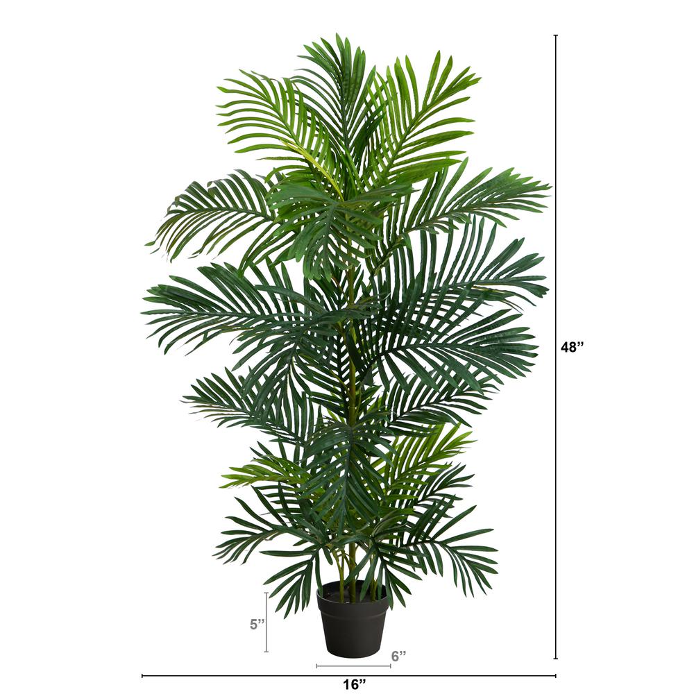 4ft. Areca Artificial Palm Tree UV Resistant (Indoor/Outdoor). Picture 4