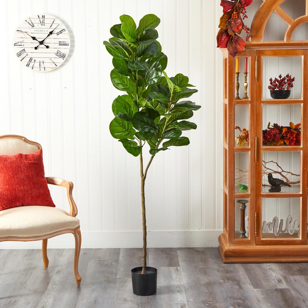 4.5ft. Fiddle Leaf Fig Artificial Tree. Picture 3