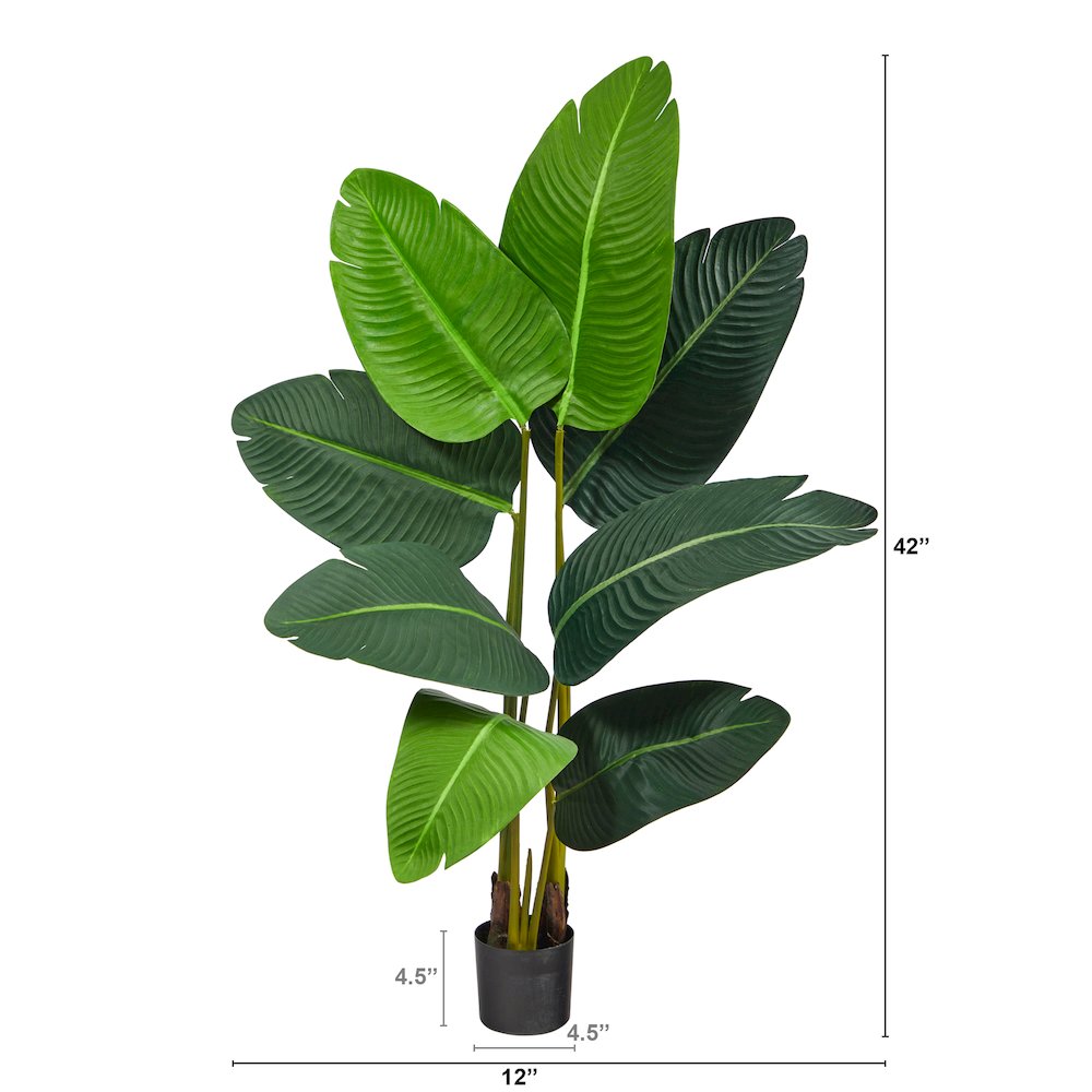 3.5ft. Travelers Palm Artificial Tree. Picture 2
