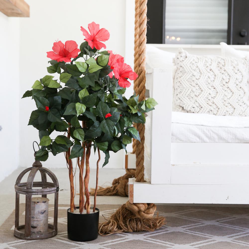3ft. Artificial Hibiscus Tree. Picture 4
