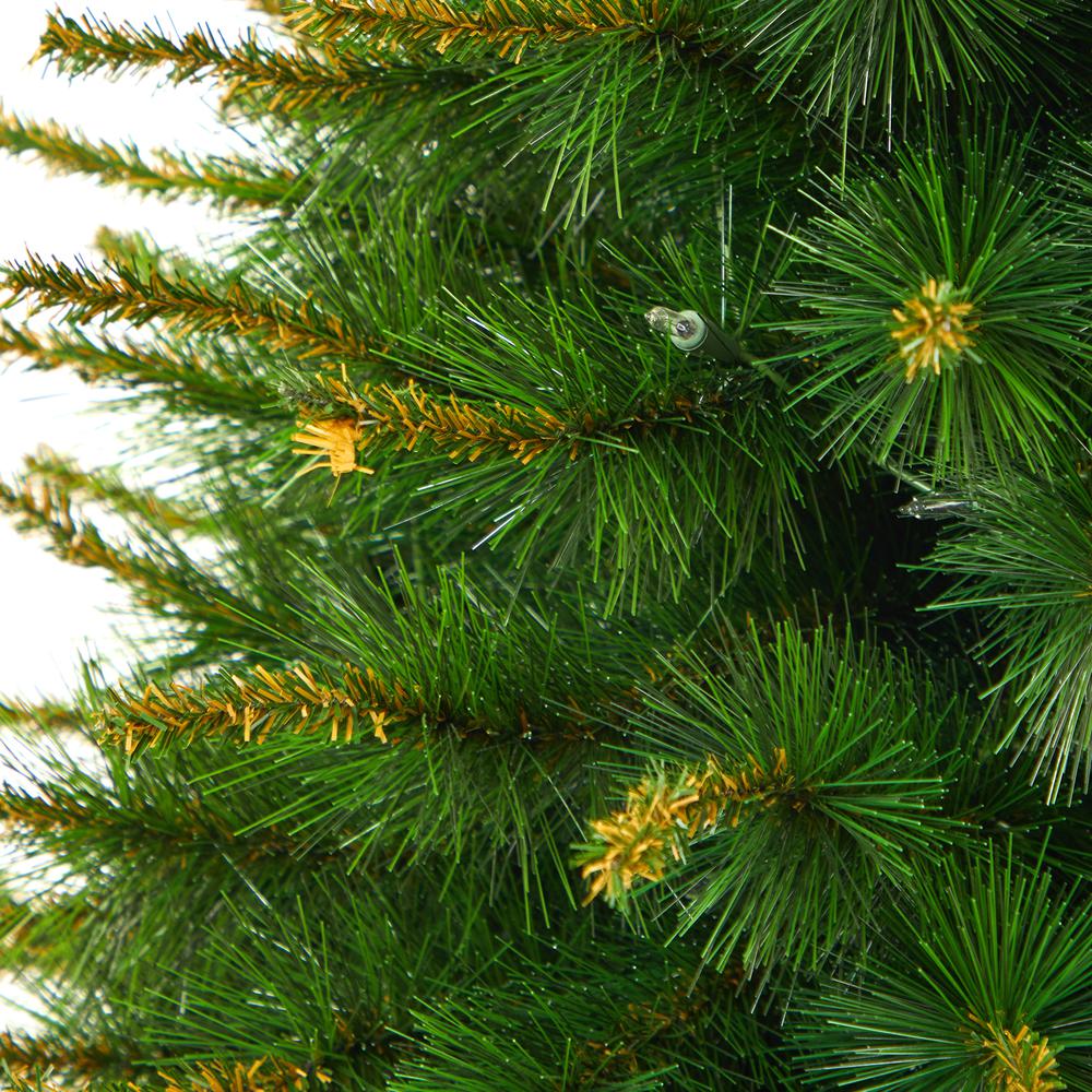 New England Pine Artificial Christmas Tree with 50 Clear Lights. Picture 5