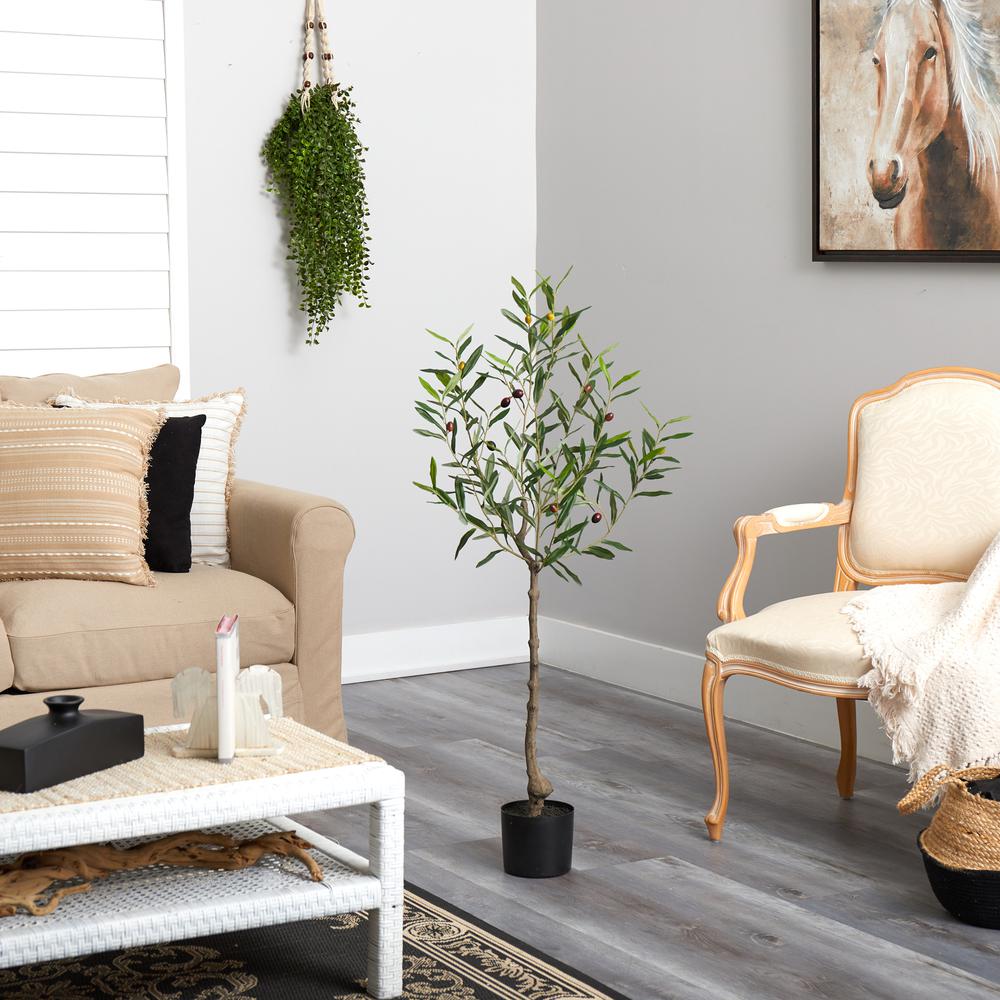 4ft. Olive Artificial Tree. Picture 3
