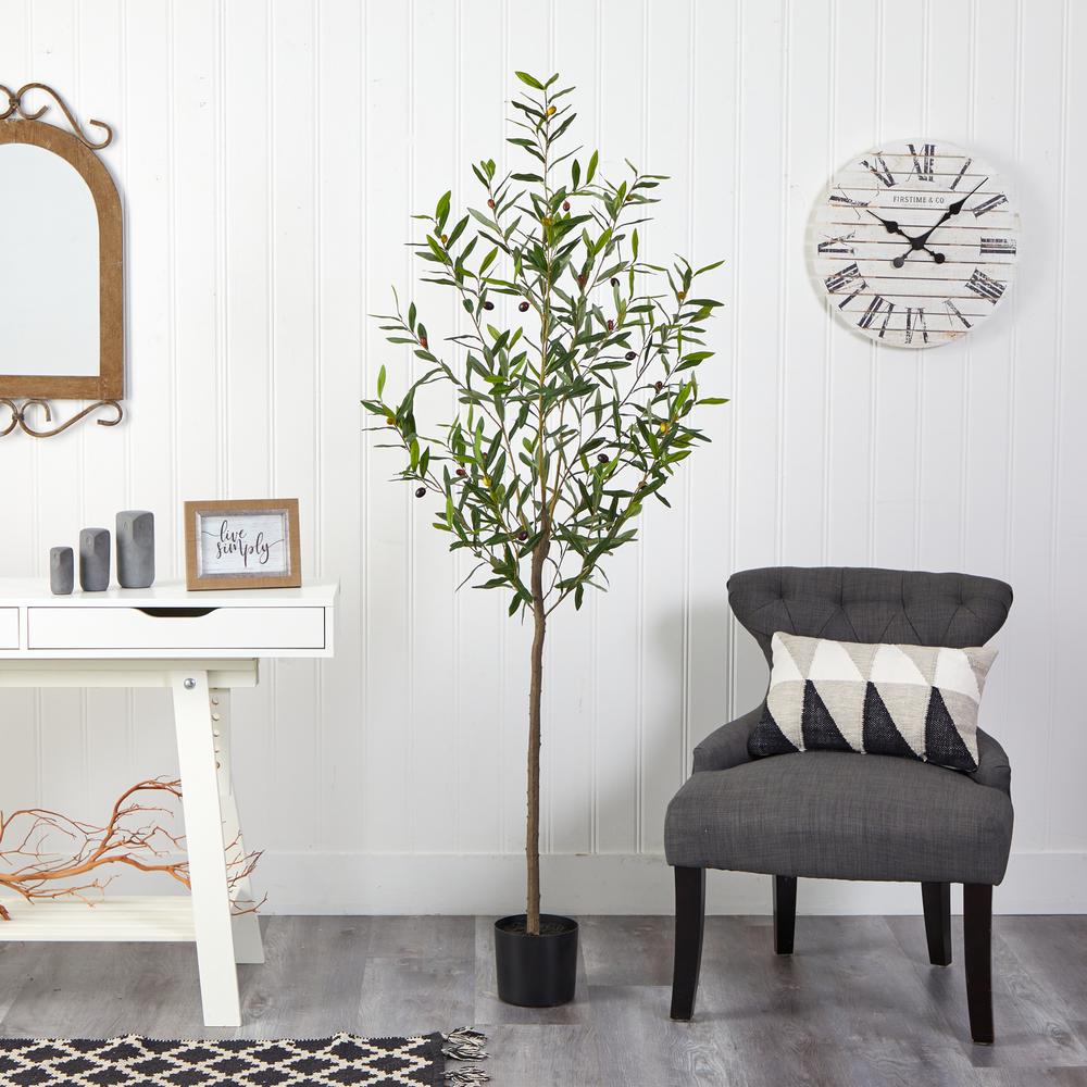 6ft. Olive Artificial Tree. Picture 2