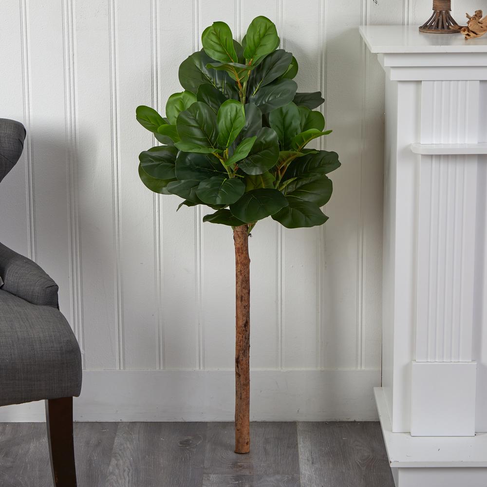 3.5ft. Artificial Fiddle Leaf Tree (No Pot). Picture 4