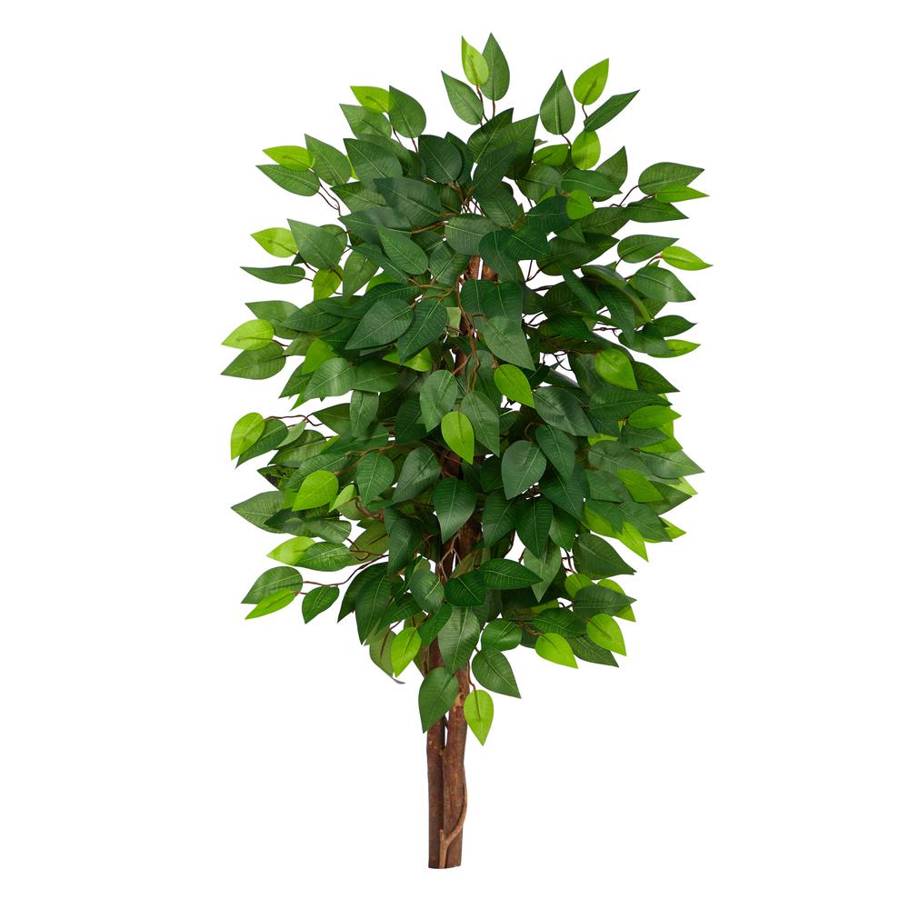 3ft. Artificial Double Trunk Ficus Tree (No Pot). Picture 1
