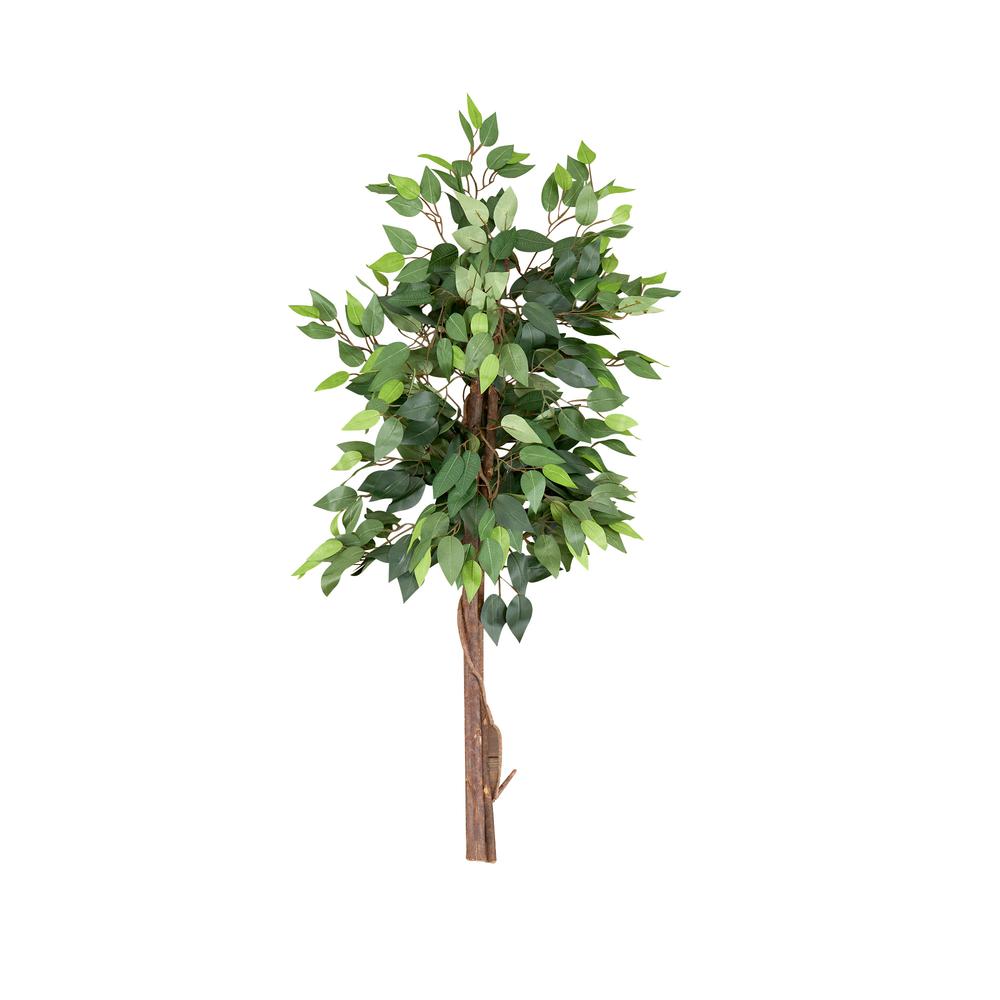 4ft. Artificial Double Trunk Ficus Tree (No Pot). Picture 1