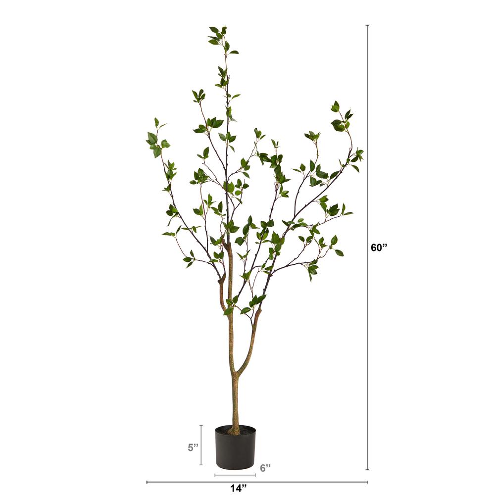 5ft. Minimalist Citrus Artificial Tree. Picture 2