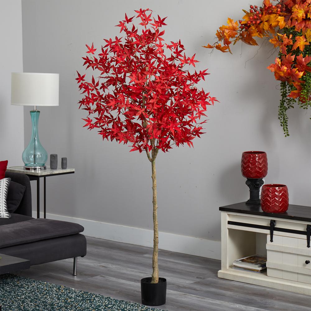 6ft. Autumn Maple Artificial Fall Tree. Picture 3
