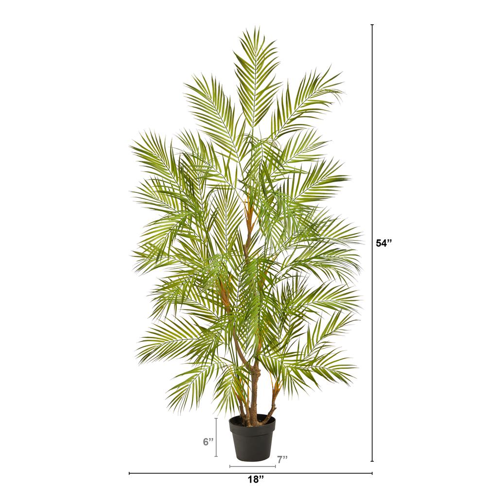 4.5ft. Areca Artificial Palm Tree. Picture 2
