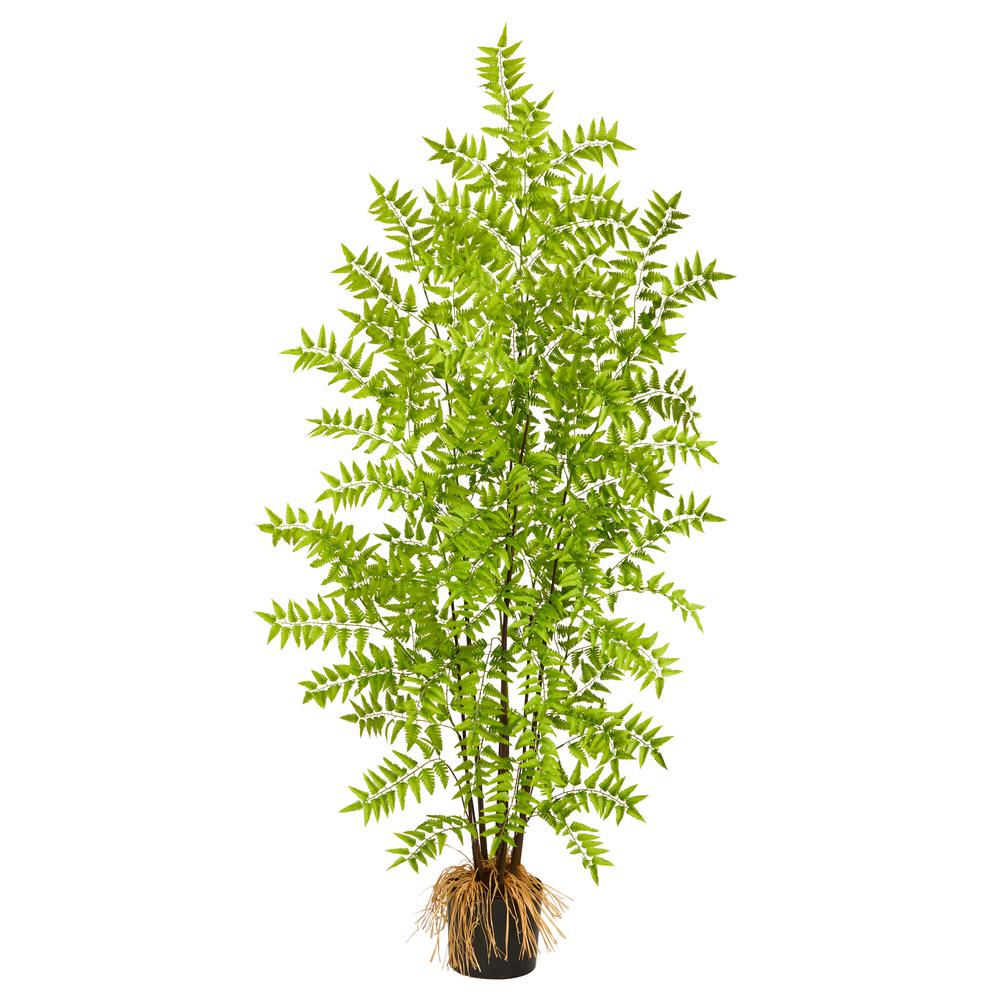 5ft. Bracken Fern Artificial Tree. Picture 1
