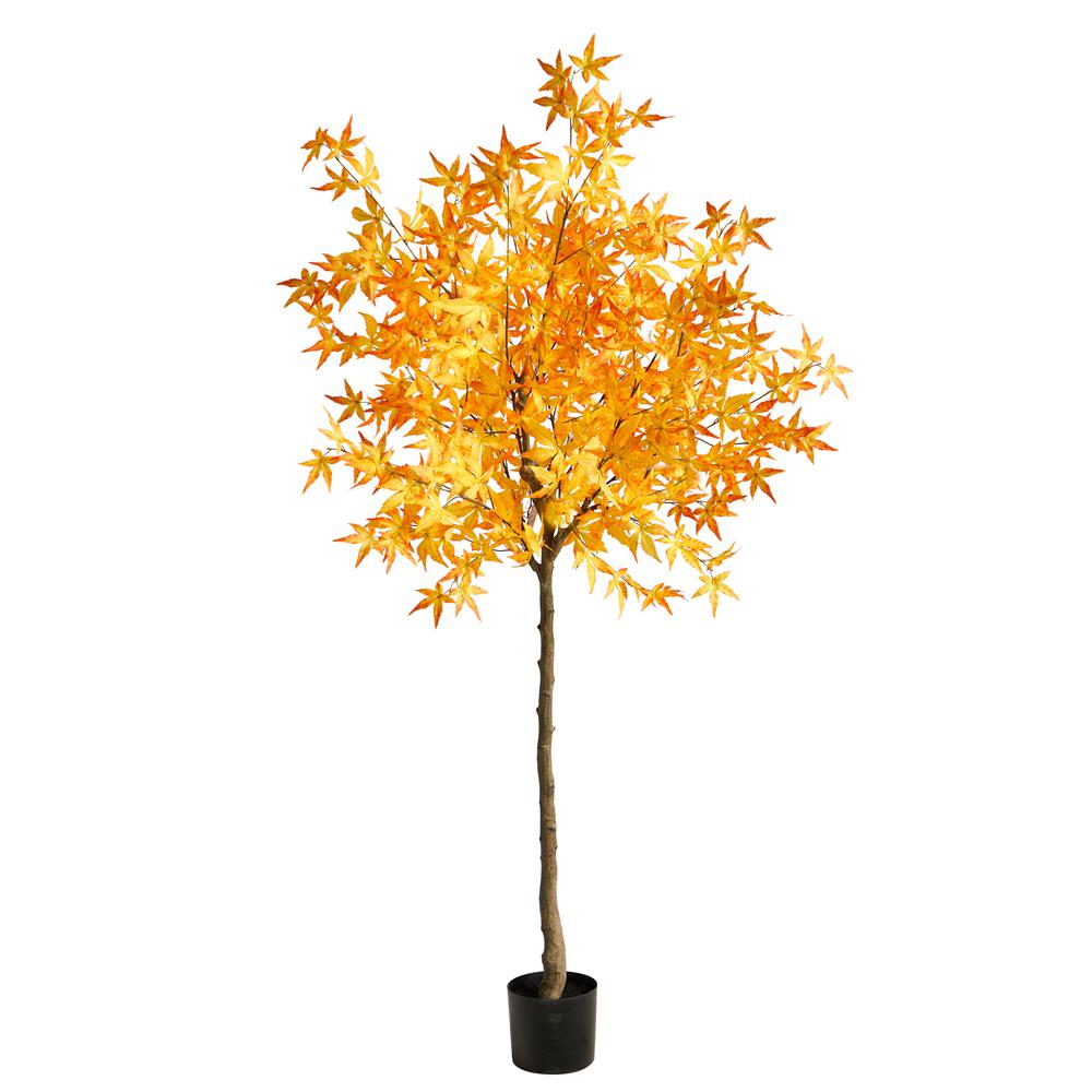 6ft. Autumn Maple Artificial Tree. Picture 1