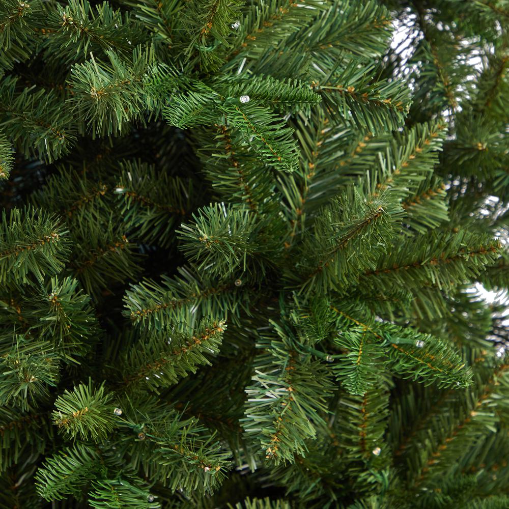 Grand Teton Spruce Flat Back Artificial Christmas Tree. Picture 7