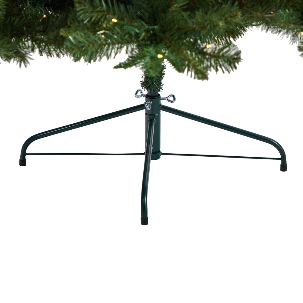 Grand Teton Spruce Flat Back Artificial Christmas Tree. Picture 8
