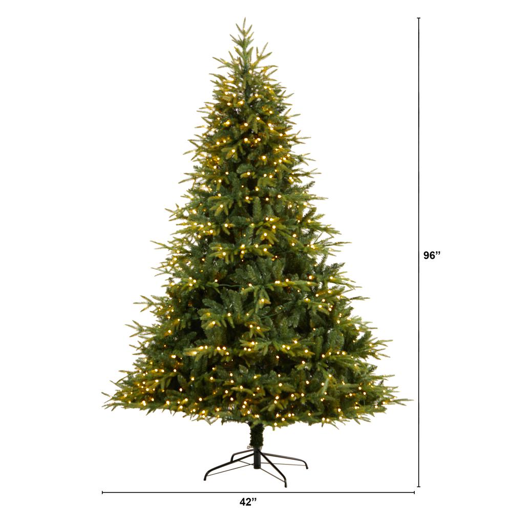 Colorado Mountain Fir Natural Look Artificial Christmas Tree. Picture 2