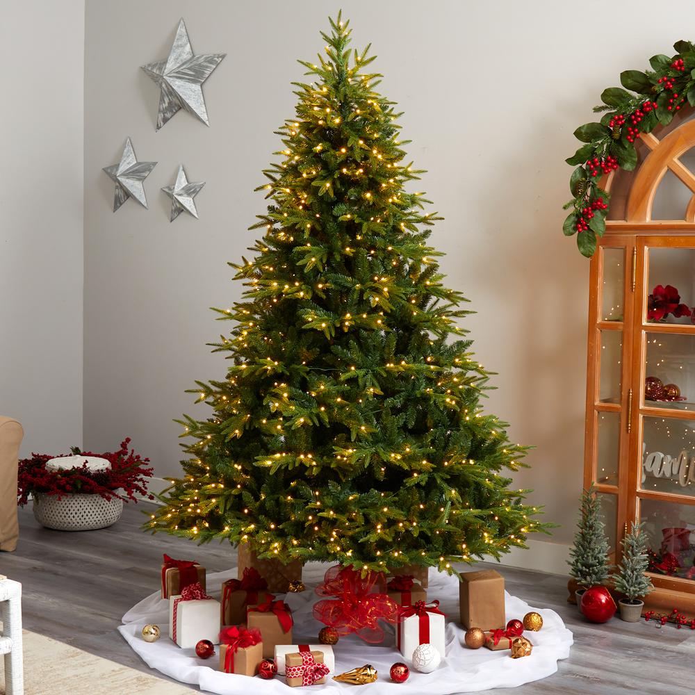 Colorado Mountain Fir Natural Look Artificial Christmas Tree. Picture 7