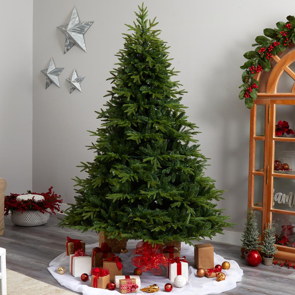 Colorado Mountain Fir Natural Look Artificial Christmas Tree. Picture 8