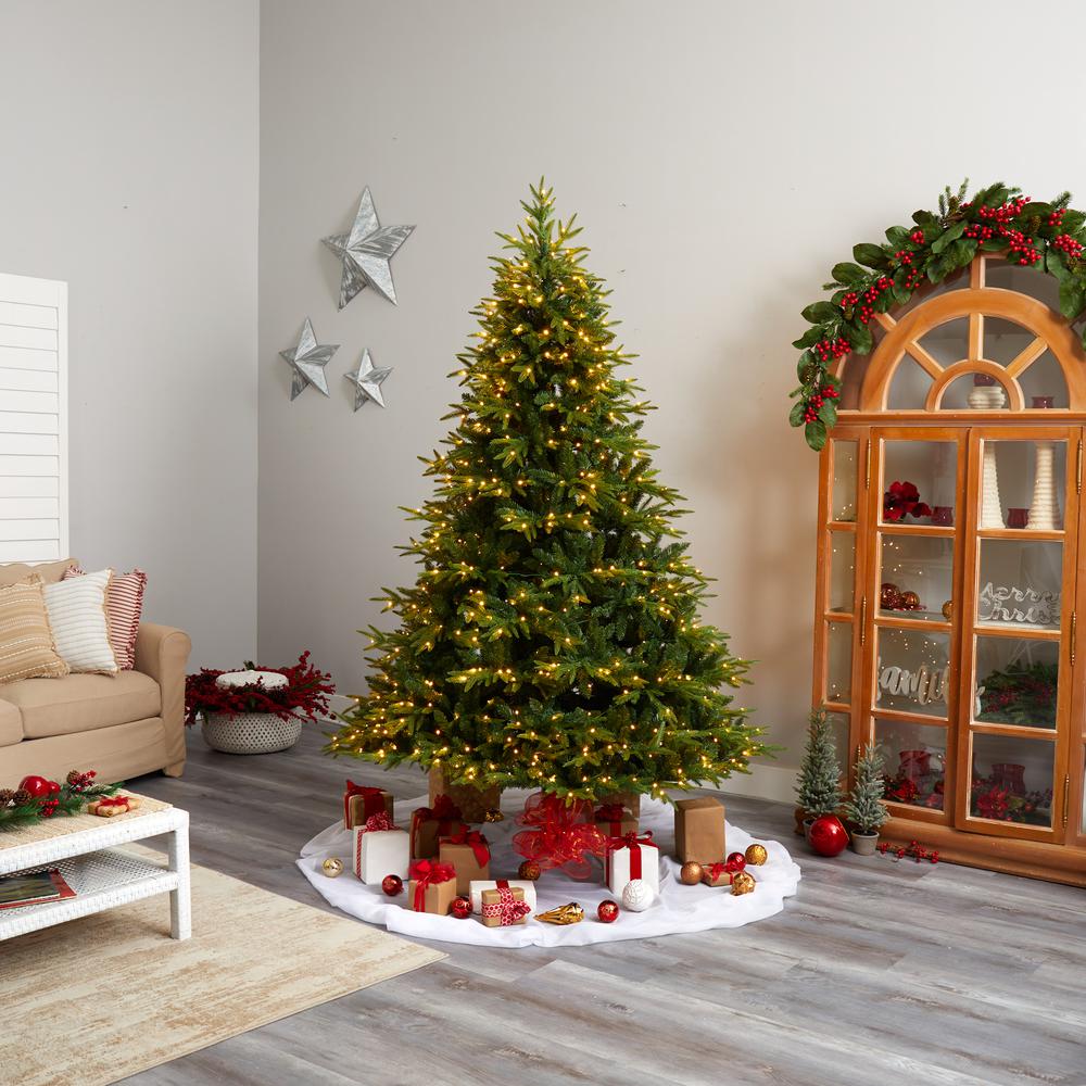 Colorado Mountain Fir Natural Look Artificial Christmas Tree. Picture 9