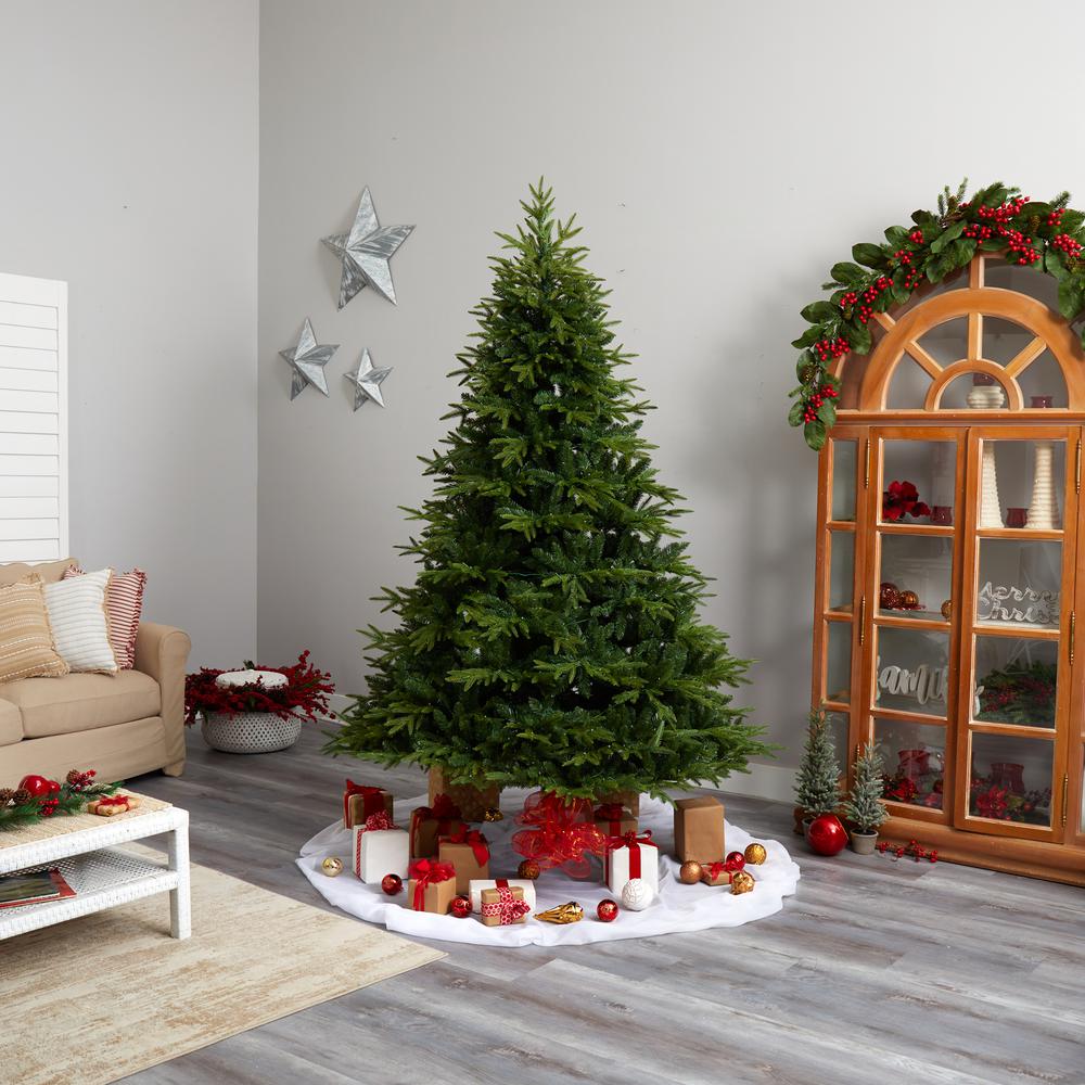 Colorado Mountain Fir Natural Look Artificial Christmas Tree. Picture 10