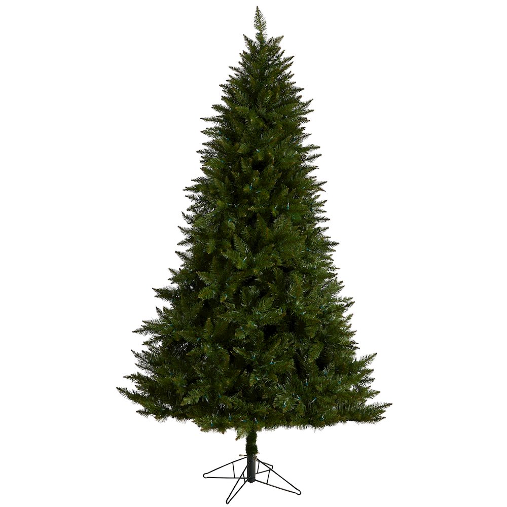 7.5ft. Vermont Spruce Christmas Tree with 650 Color Changing LED Lights. Picture 3