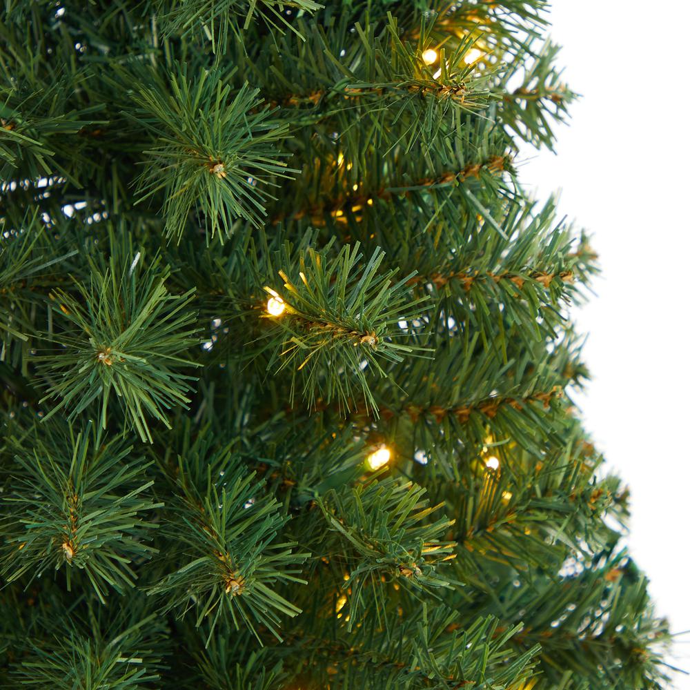 3ft. Green Artificial Christmas Tree with 50 LED Lights and 118 Bendable Branches. Picture 4