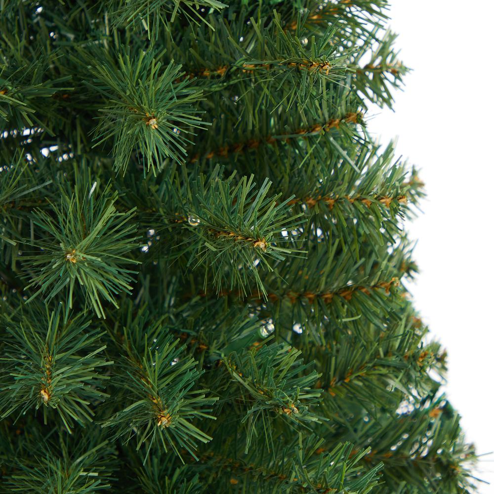 3ft. Green Artificial Christmas Tree with 50 LED Lights and 118 Bendable Branches. Picture 5