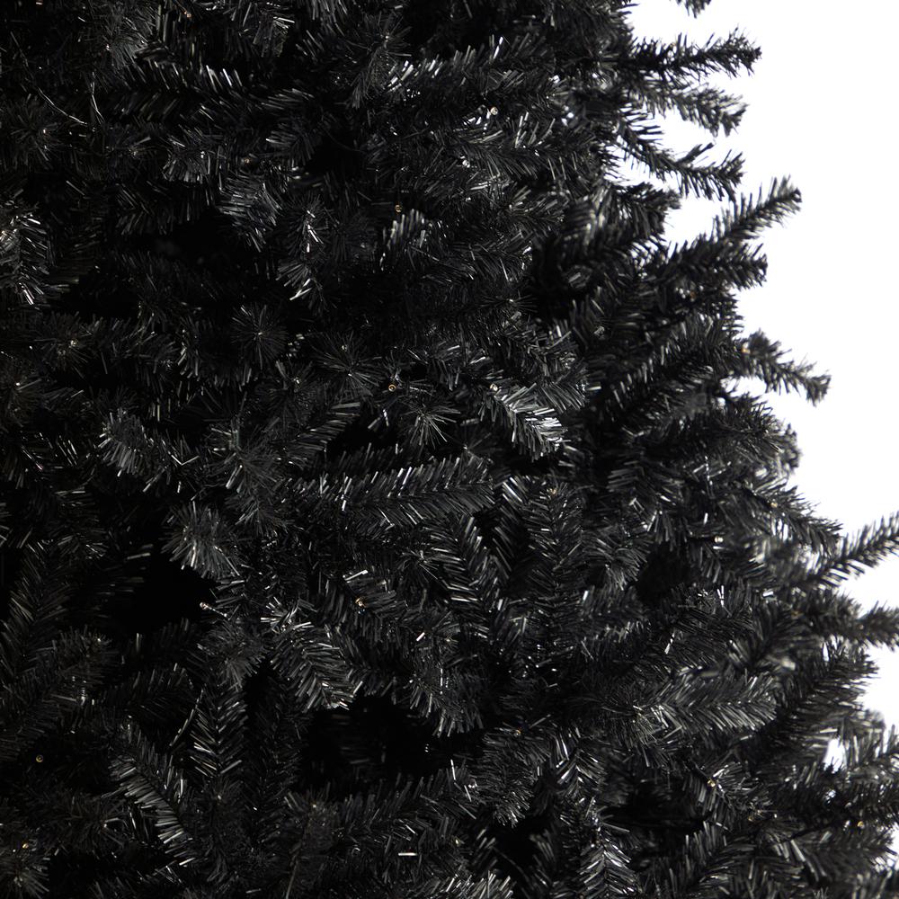 10ft. Black Artificial Christmas Tree with 950 Clear LED Lights and 3056 Tips. Picture 5