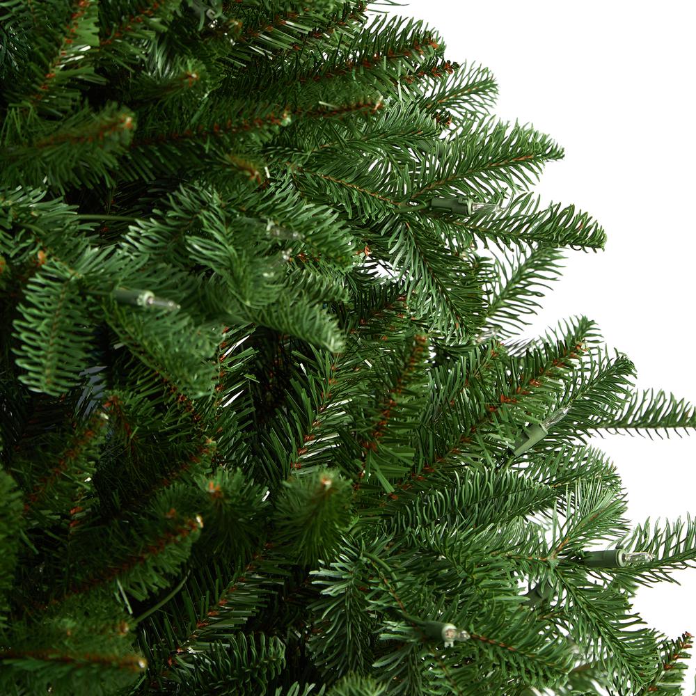 6ft. South Carolina Spruce Artificial Christmas Tree with 400 White Warm Lights and 1908 Bendable Branches. Picture 4