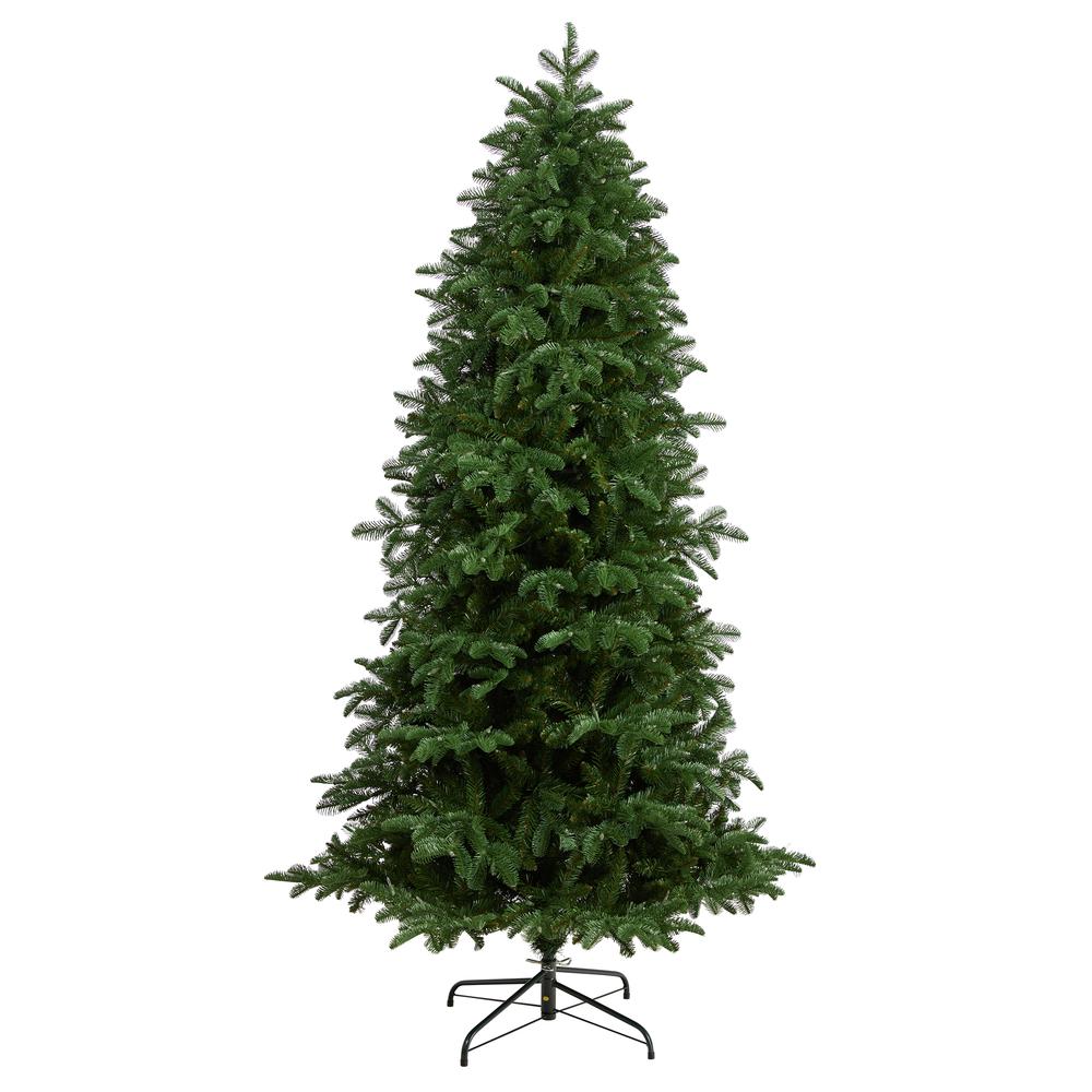 South Carolina Fir Artificial Christmas Tree with 550 Clear LED Lights. Picture 3