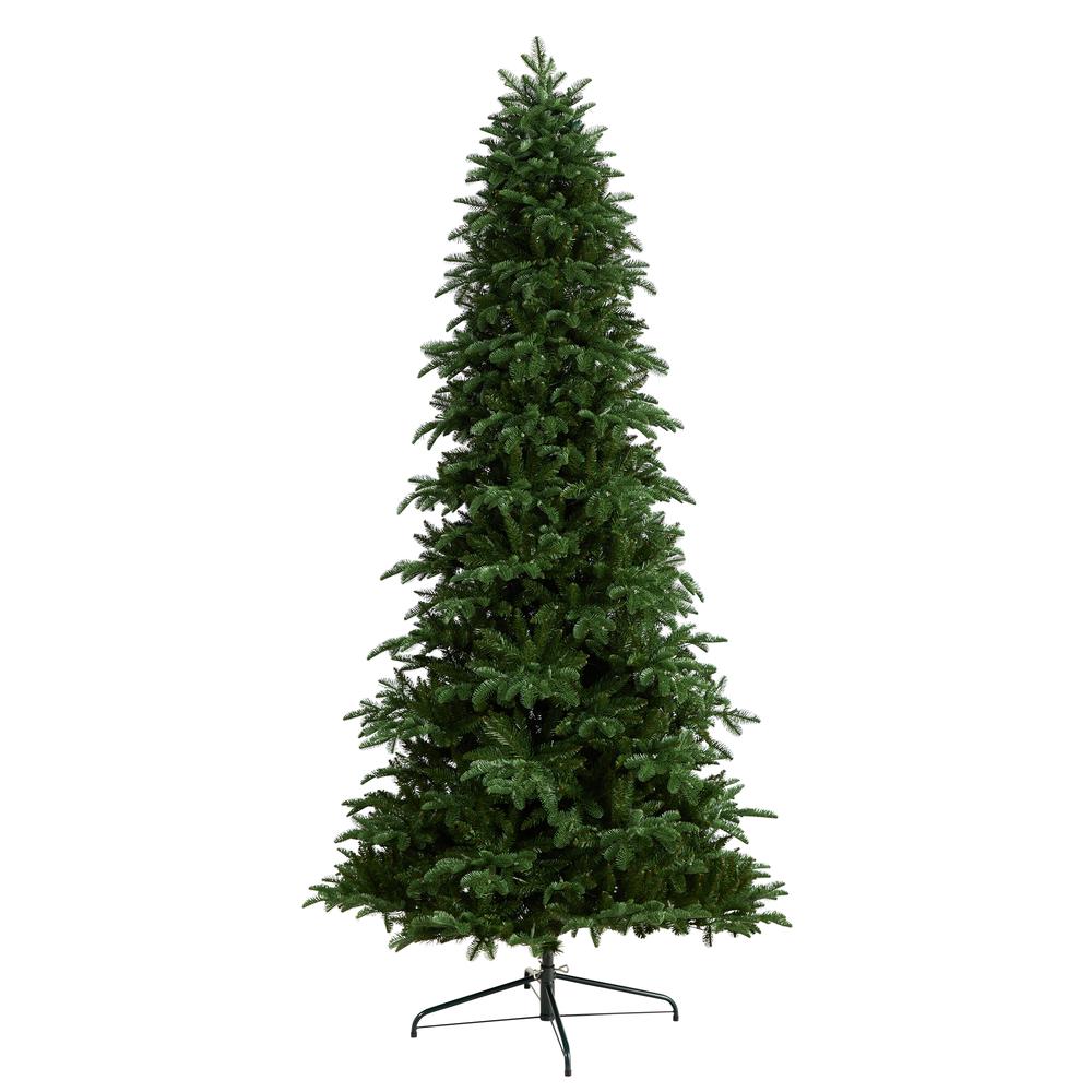 South Carolina Fir Artificial Christmas Tree with 750 Clear LED Lights. Picture 3