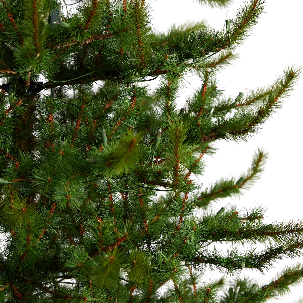 9ft. Vancouver Mountain Pine Artificial Christmas Tree with 750 Clear Lights. Picture 5