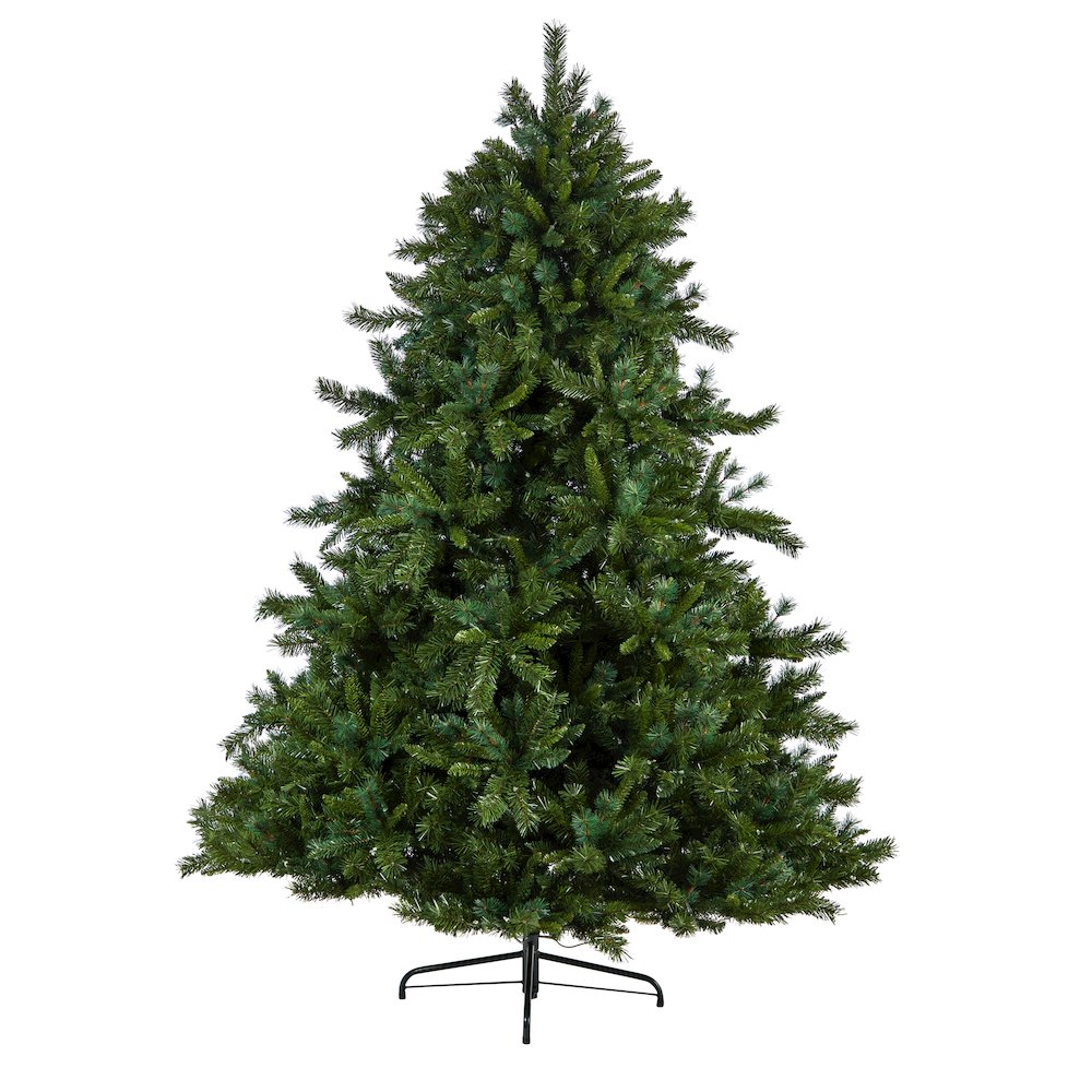 8ft. Wyoming Mixed Pine Artificial Christmas Tree with 650 Clear Lights. Picture 3