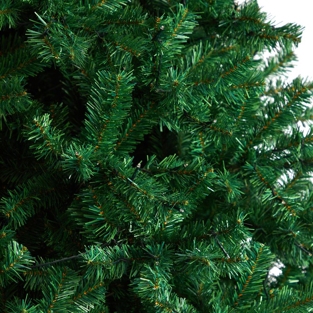 Northern Tip Artificial Christmas Tree with 650 Clear LED Lights. Picture 5