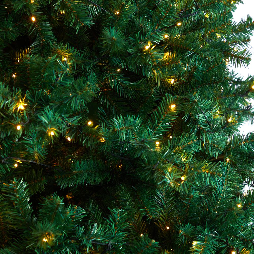 Northern Tip Artificial Christmas Tree with 1000 Clear LED Lights. Picture 5