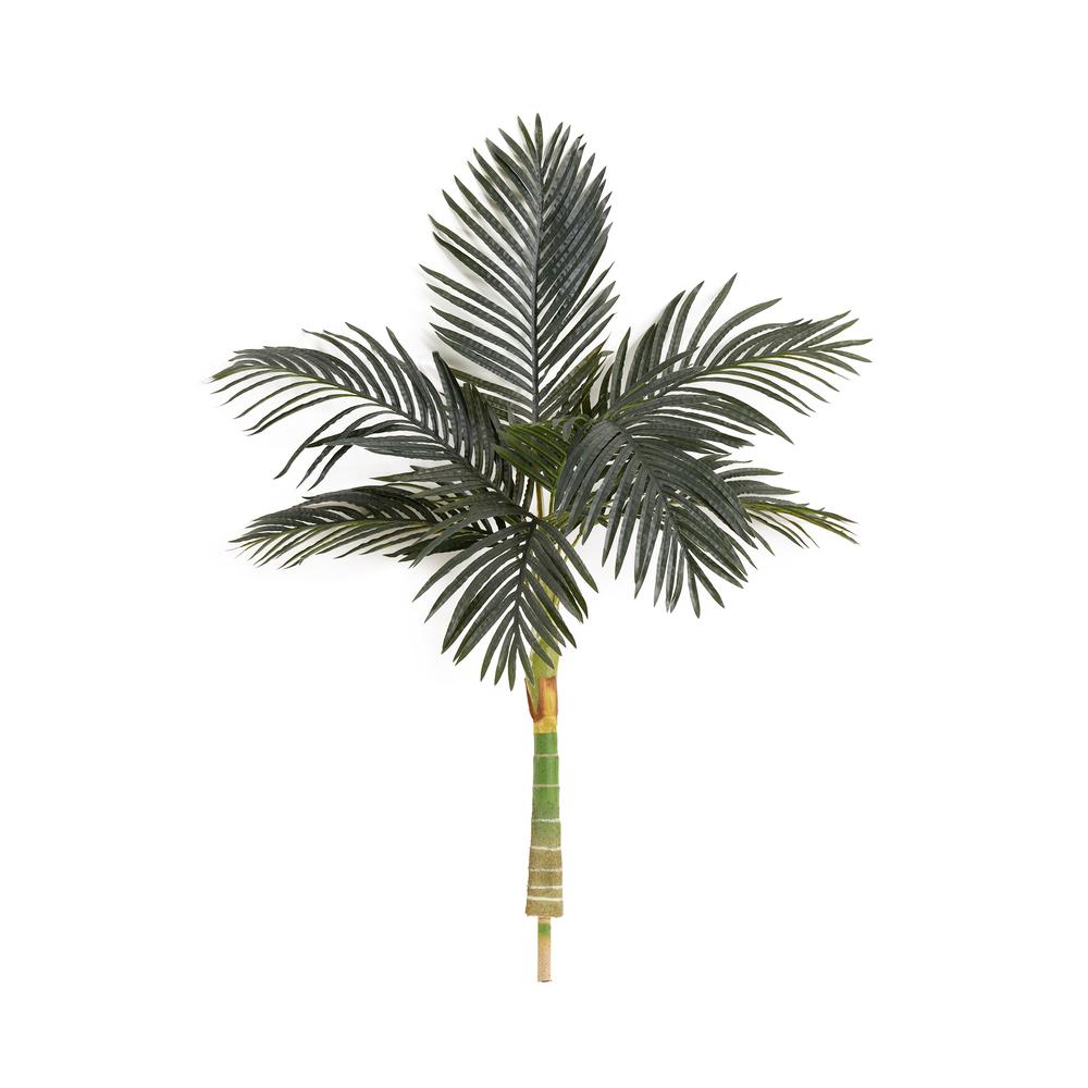 4ft. Artificial Golden Cane Palm Tree (No Pot). Picture 1
