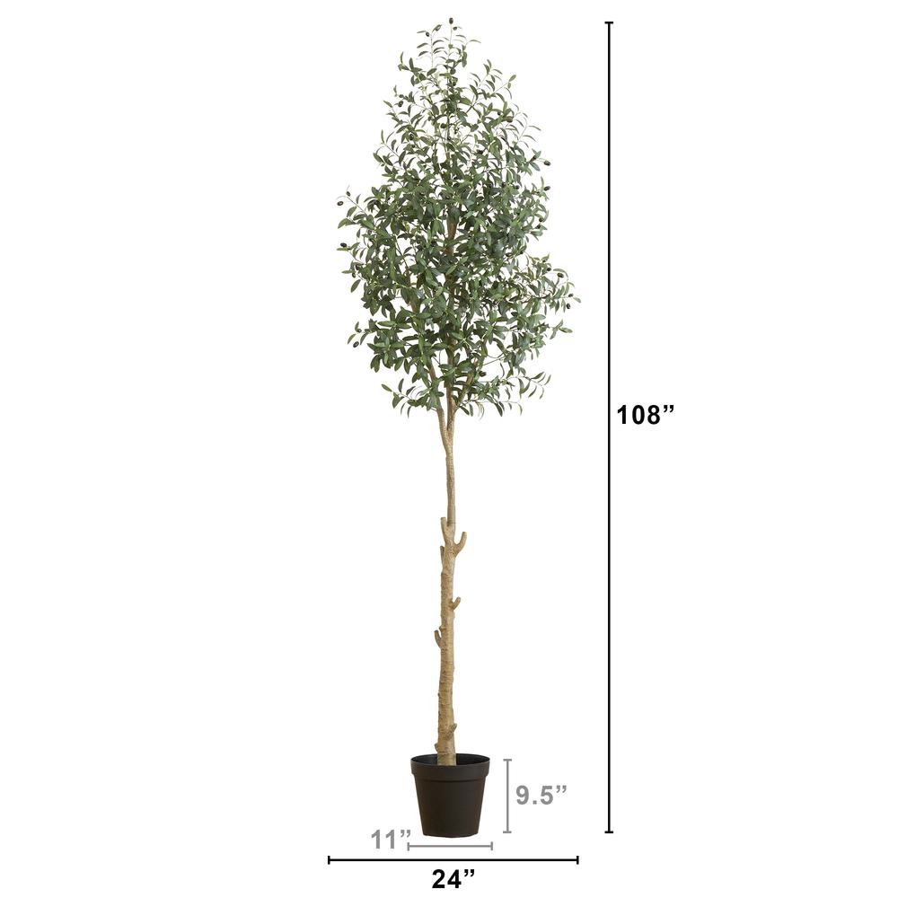 9ft. Artificial Olive Tree. Picture 2