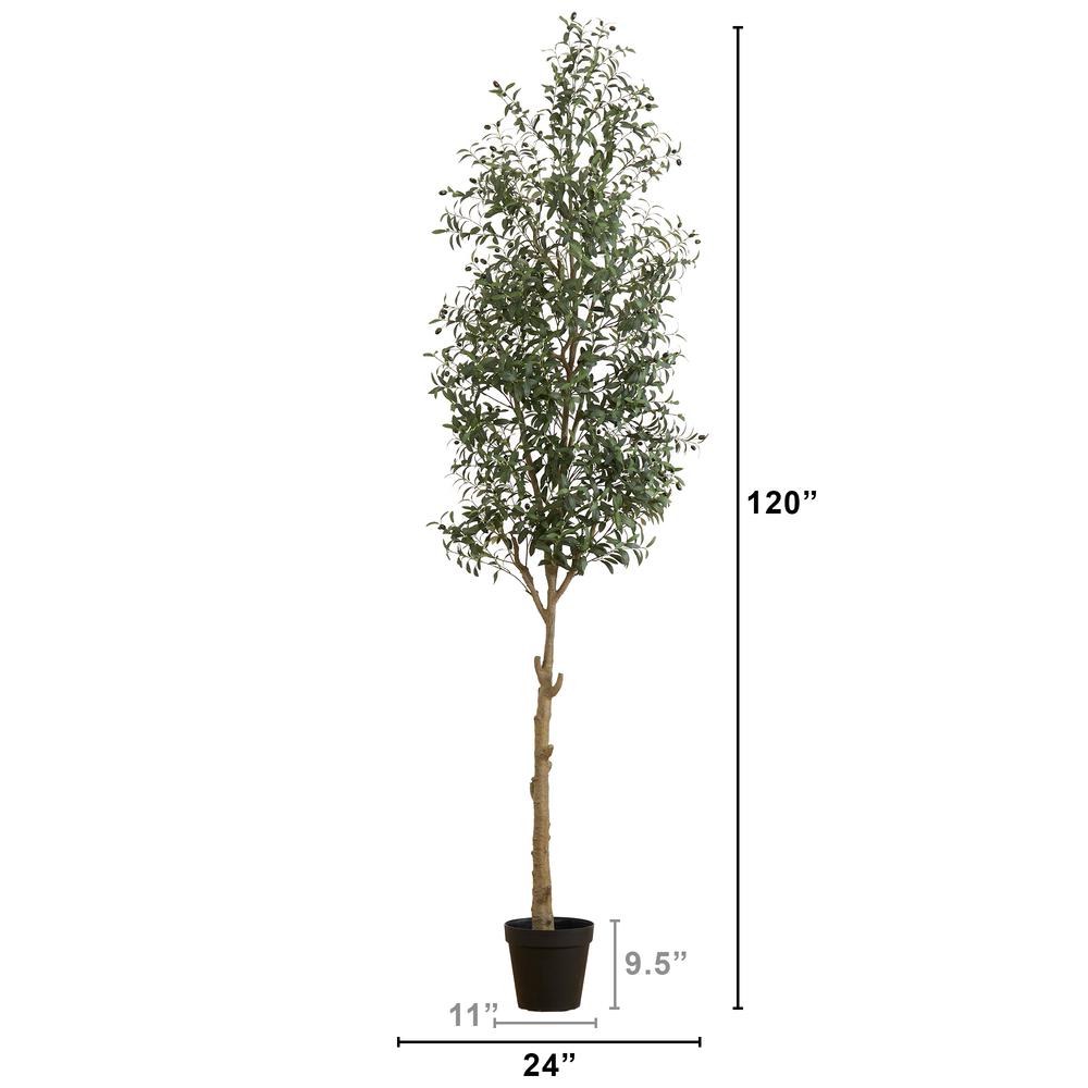10ft. Artificial Olive Tree. Picture 2