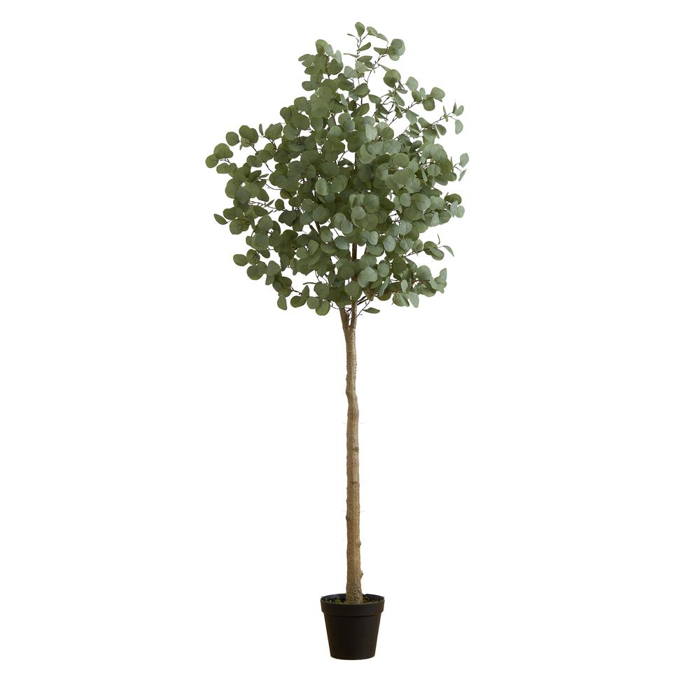 7ft. Artificial Eucalyptus Tree. Picture 1