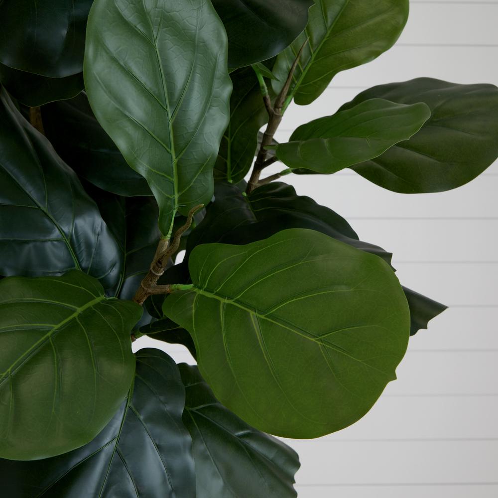 8ft. Artificial Fiddle Leaf Fig Tree. Picture 3
