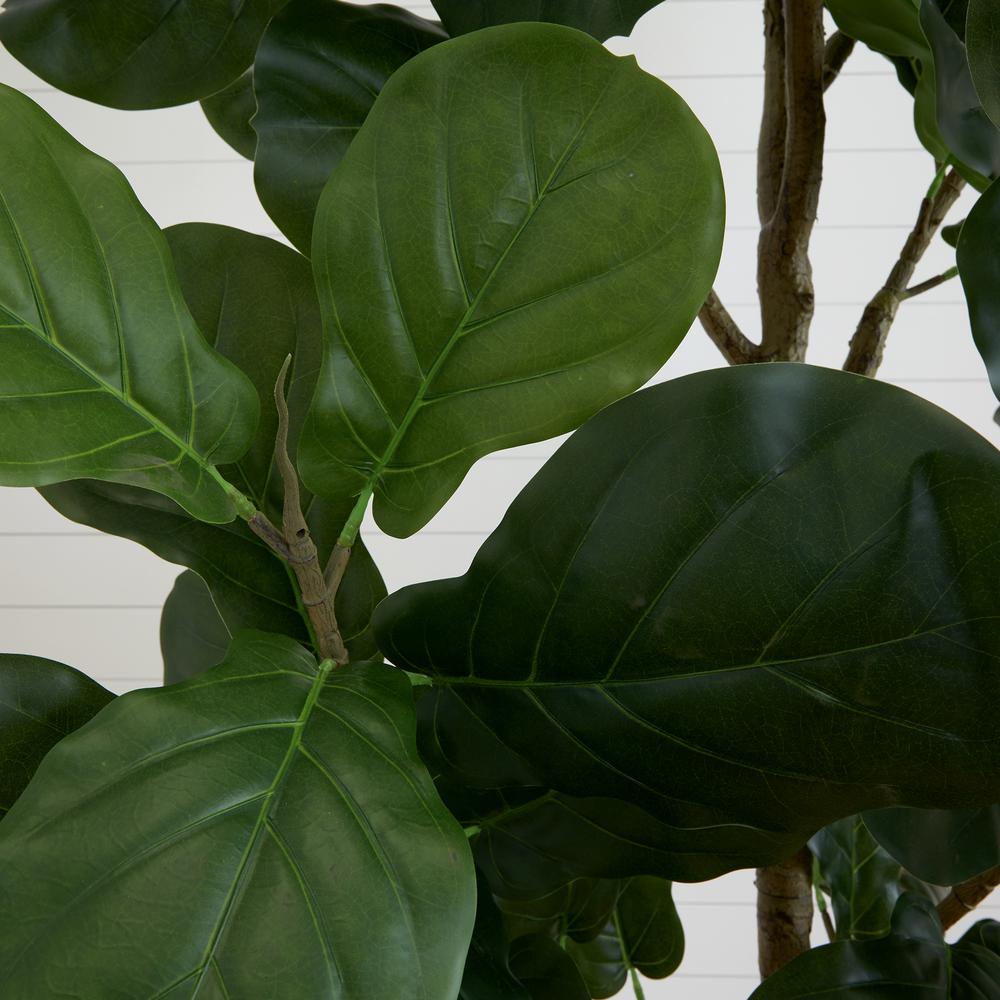 9ft. Artificial Fiddle Leaf Fig Tree. Picture 3