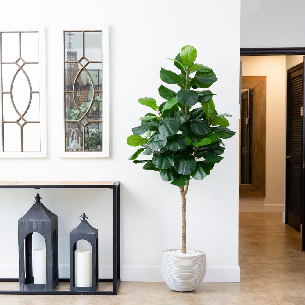 6ft. Artificial Fiddle Leaf Tree. Picture 6