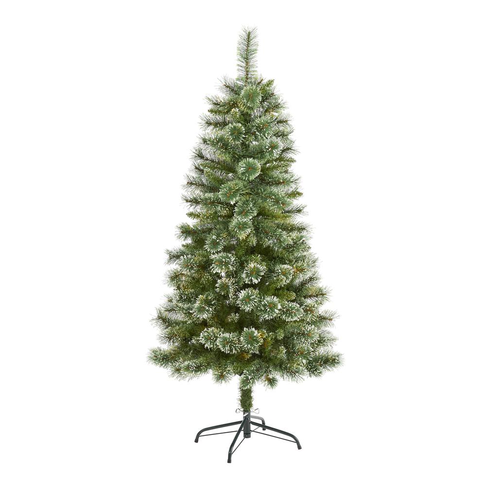 5ft. Wisconsin Slim Snow Tip Pine Artificial Christmas Tree. Picture 1