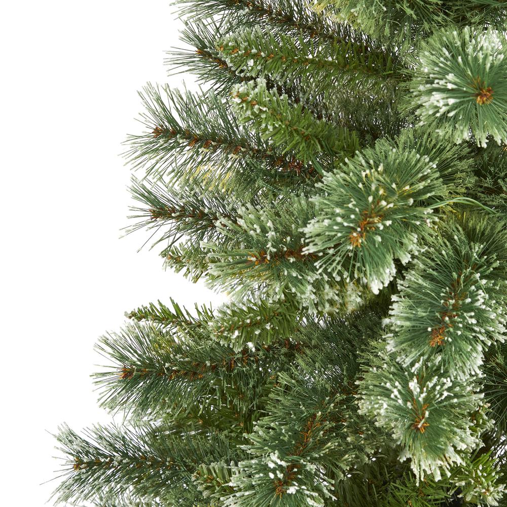 5ft. Wisconsin Slim Snow Tip Pine Artificial Christmas Tree. Picture 3