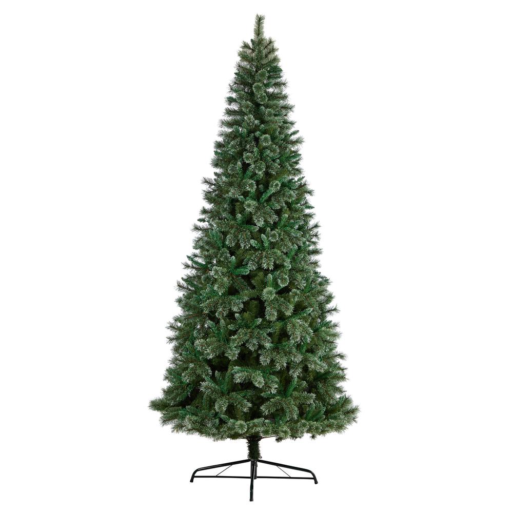 10ft. Wisconsin Slim Snow Tip Pine Artificial Christmas Tree. Picture 1