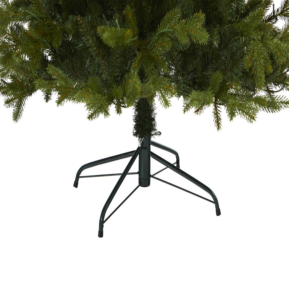 7ft. Belgium Fir Natural-Look Artificial Christmas Tree. Picture 4
