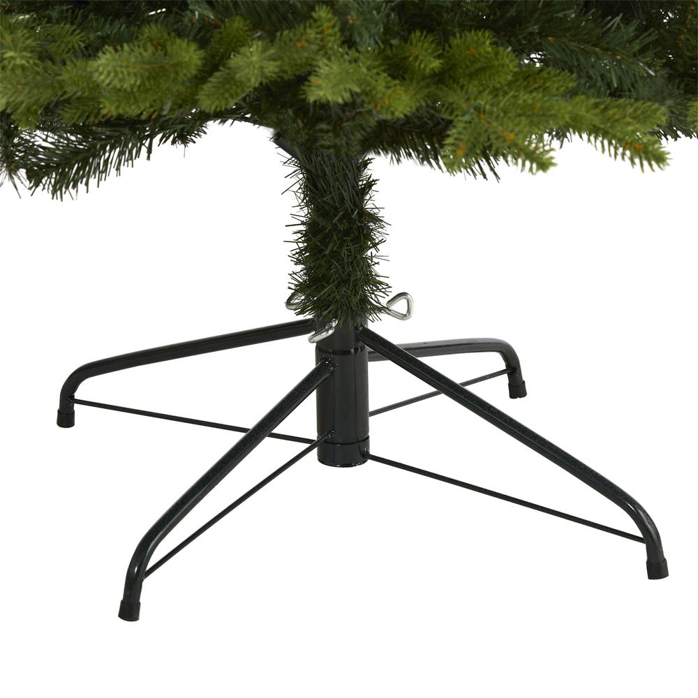 8ft. Belgium Fir Natural-Look Artificial Christmas Tree. Picture 4