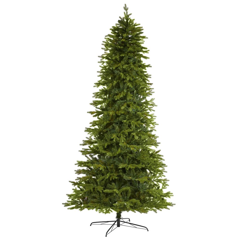 10ft. Belgium Fir Natural-Look Artificial Christmas Tree. Picture 1