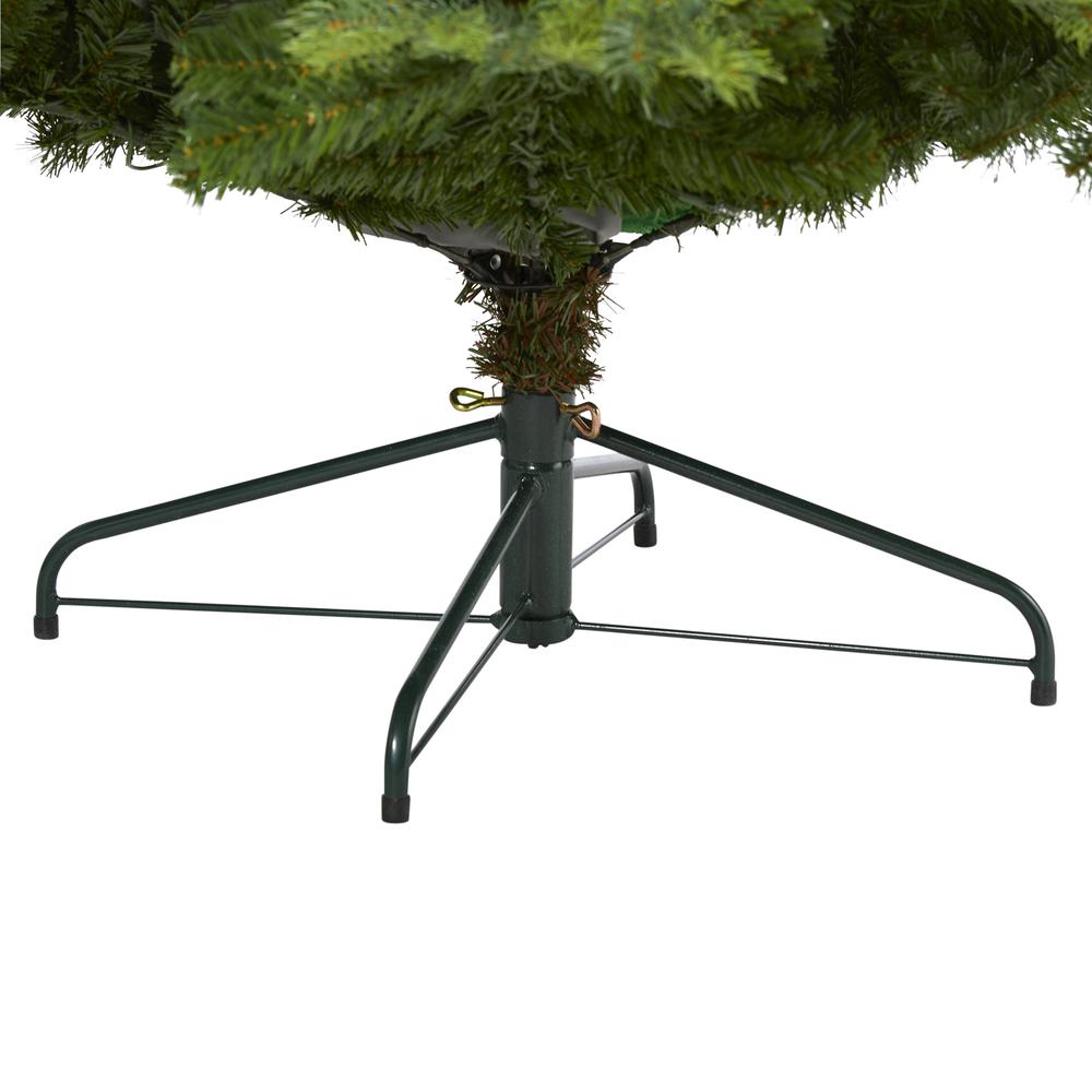 8ft. North Carolina Spruce Artificial Christmas Tree with 1303 Bendable Branches. Picture 4