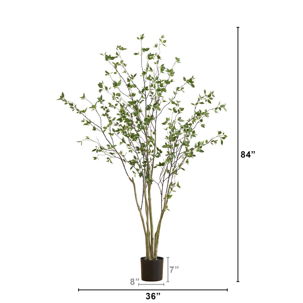 7ft. Minimalist Citrus Artificial Tree. Picture 2