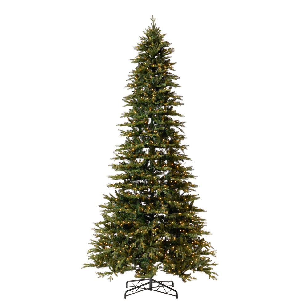 12ft. Belgium Fir Natural-Look Artificial Christmas Tree. Picture 16