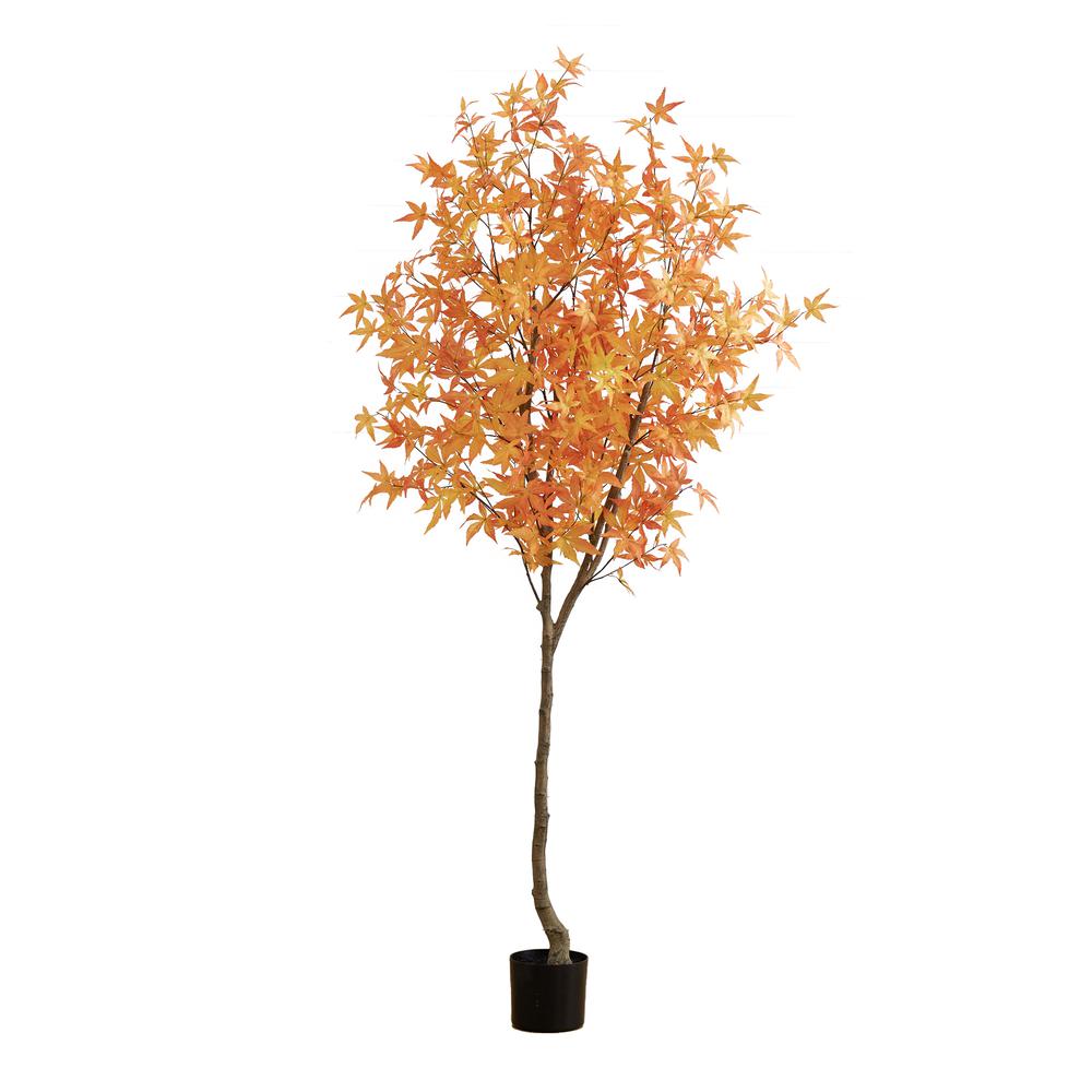 7ft. Autumn Maple Artificial Fall Tree. Picture 1